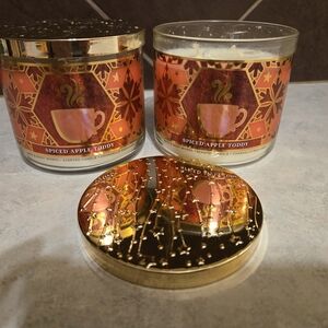 *NEW* Bath & Body Works Spiced Apple Toddy Set of 2 Candles